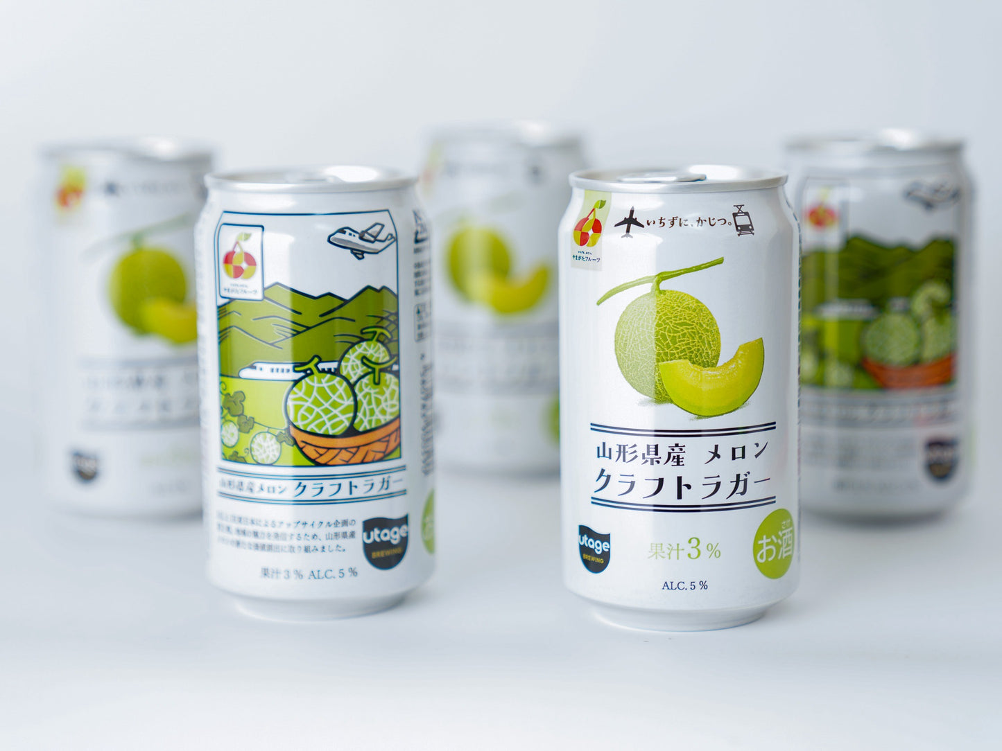 山形県産メロンクラフトラガー　6本セット
